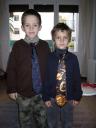 Dos señores de corbata